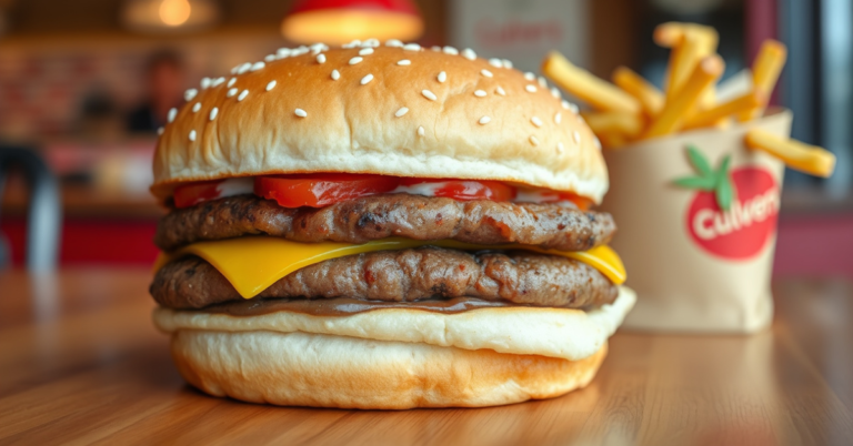 Culver’s Burger Menu With Prices For 2026