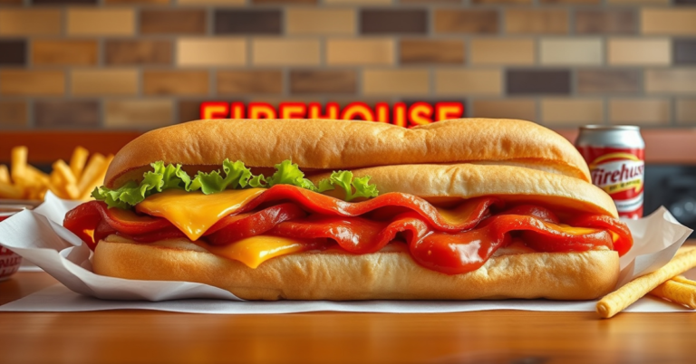 Firehouse Subs Family Menu With Prices For 2026