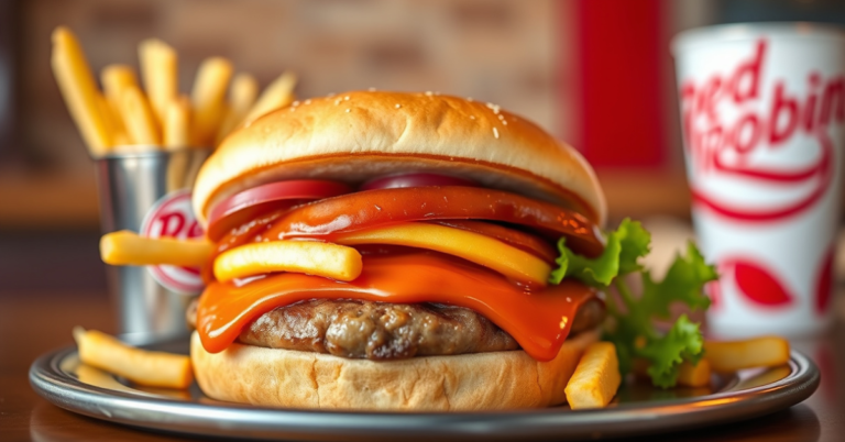 Red Robin Kids Menu With Prices For 2026