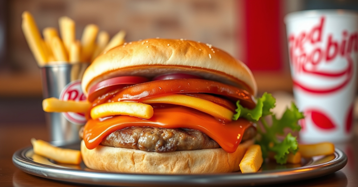Red Robin Kids Menu With Prices For 2026