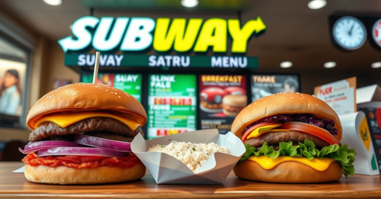 Subway Breakfast Menu With Prices For 2026