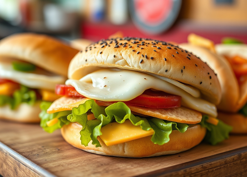 Breakfast Sandwiches & Tacos