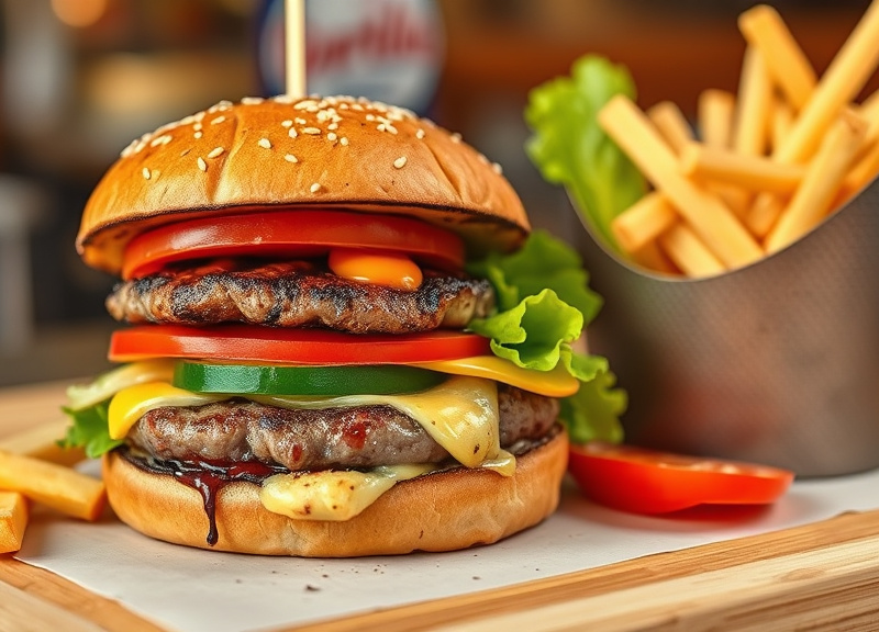 Char-Broiled Burgers & Salads