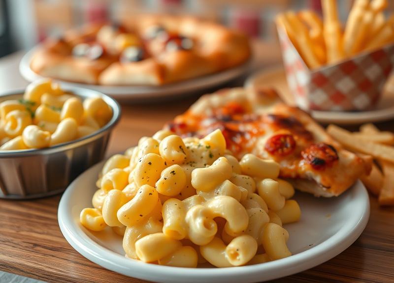 Mac & Cheese, Pizza & Other Comfort Meals