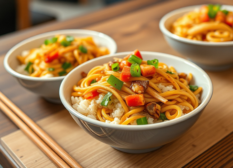 Rice & Noodle Bowls