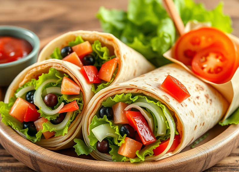 Wraps and Salads